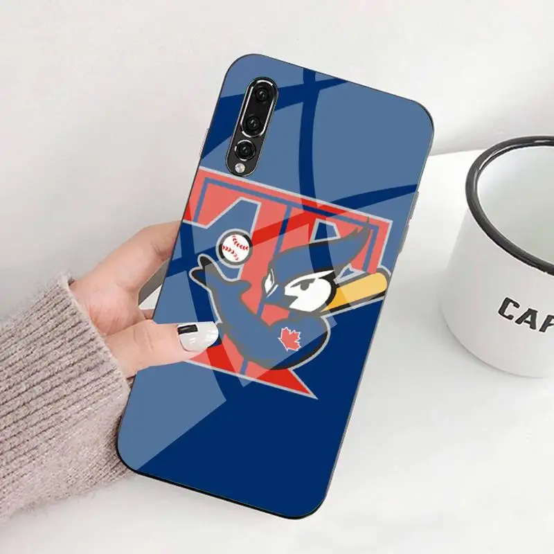 

Toronto Blue Jays Phone Case Tempered Glass For Huawei P9 10 Plus 20 Pro Mate9 10 20 20pro Honor7A 8X 9 10 Nova3i 5