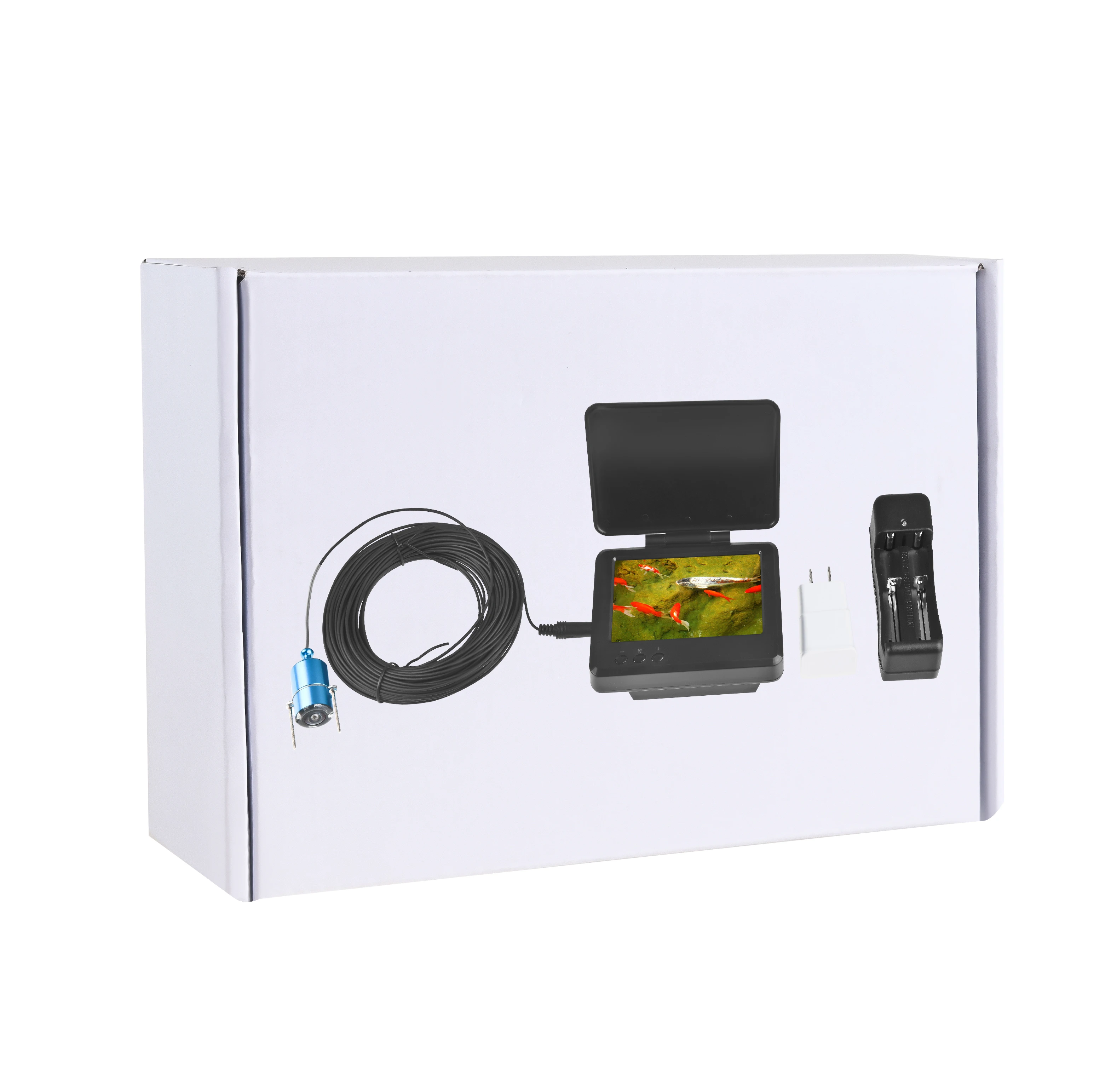 

Fishing Camera 20M Drain Pipe Sewer Inspection Camera Underwater Fish Finder IP68 Waterproof Industrial Endoscope Borescope