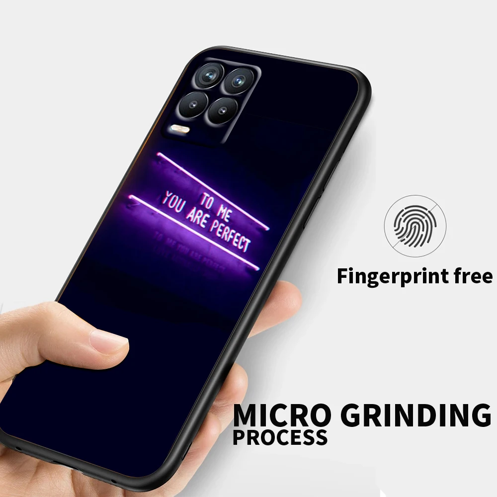 Неоновый светильник фиолетового цвета для OPPO Realme Narzo 30 20 8 8i 7 6 5 3 2 Pro глобальная