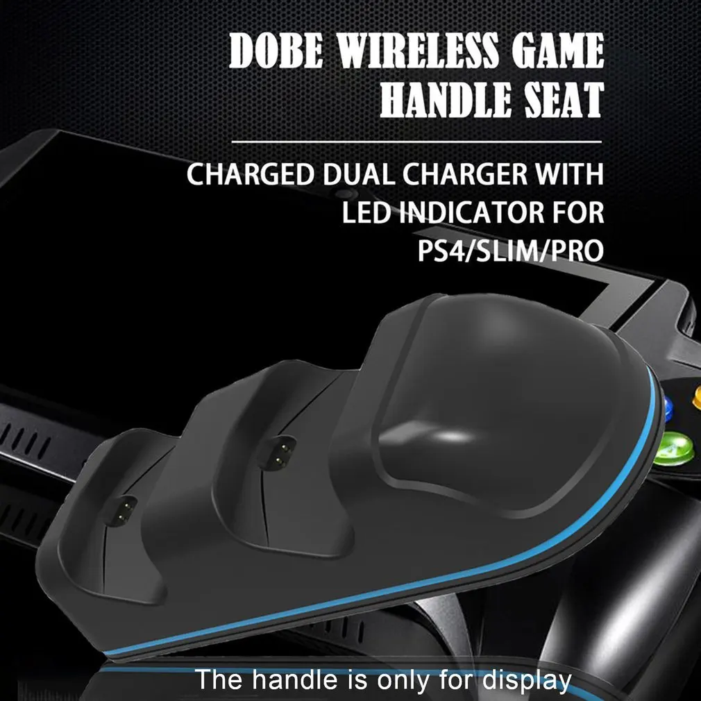 Двойной USB PS4 Подставка для зарядки станция док станции Slimfor PRO Playstation4 /PS4 Pro/PS4