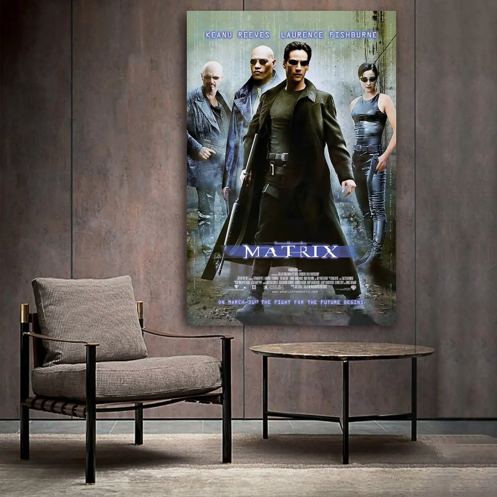 

The Matrix Movie Canvas Art Poster and Wall Art Picture Print Modern Family bedroom Decor Posters