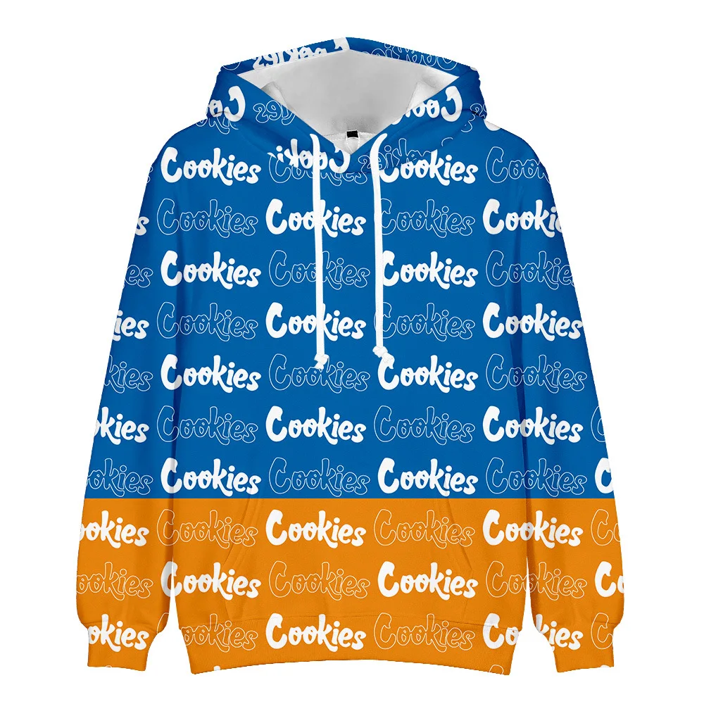 

Cookies Men Women 3D Print Hoodies Sweatshirt Harajuku 2020 Loose Letter Pattern Fashion Autumn Winter Pullovers Tops