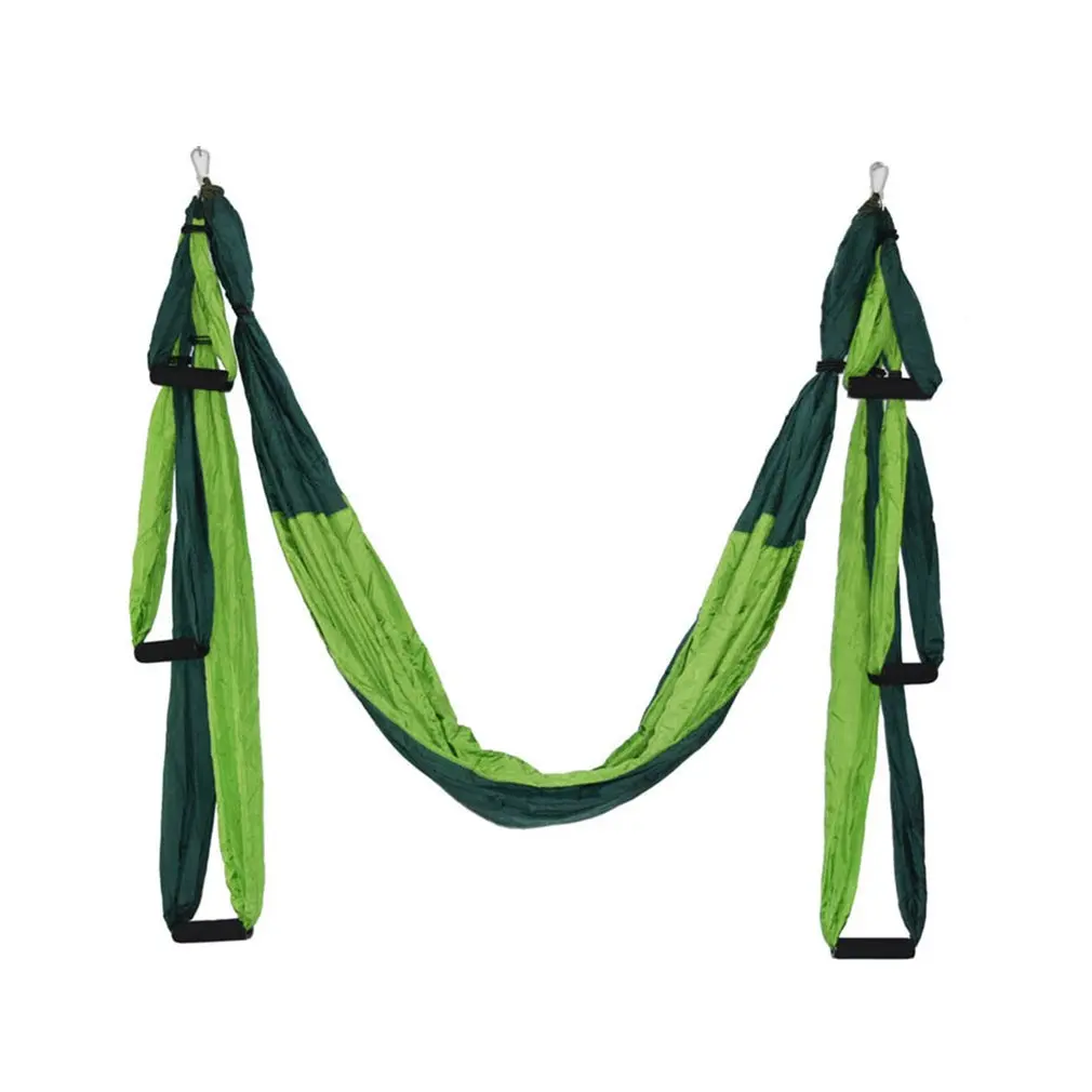 

6 Handles Anti-Gravity Aerial Yoga Ceiling Hammock Flying Swing Trapeze Yoga Inversion Device Home Gym Hanging Belt
