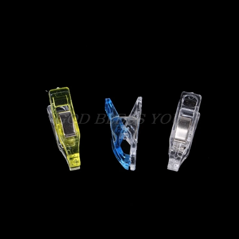

20 Pcs Craft Sewing Holder Fixed Clips Clamps Clothes Quilter Clothespin Craft Postcard Clips Home Wedding Decoration