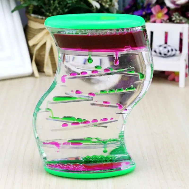 

Z Outlet Liquid Motion Bubbler for Sensory Play Sand Hourglasses Floating Oil Home Decoration