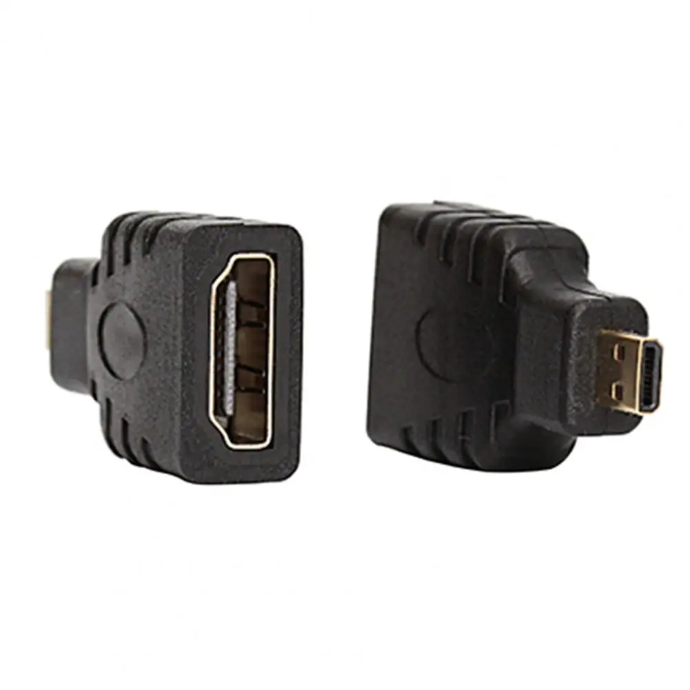 

Adapter Male to Female Sturdy Black Type D to Type A Converter for Phone