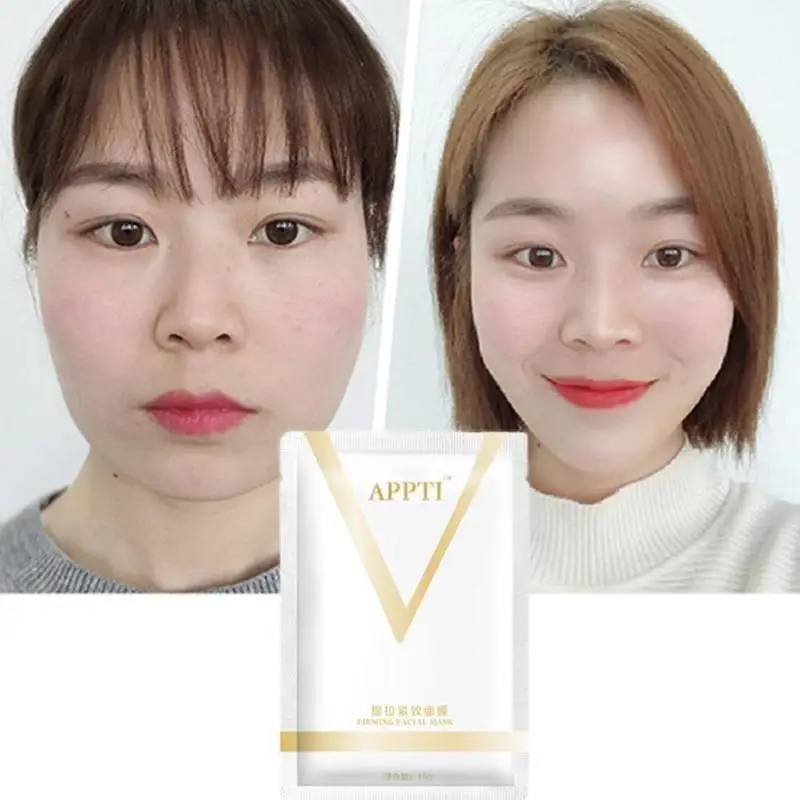 1 шт. V обернутые маски для лица образная тонкая маска похудения бандажная лечения