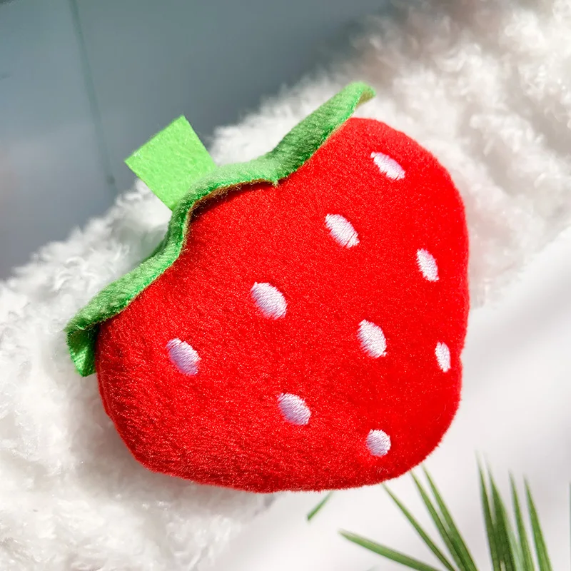 Новинка 2019 флисовые повязки для волос с рисунком клубники и кораллов женщин