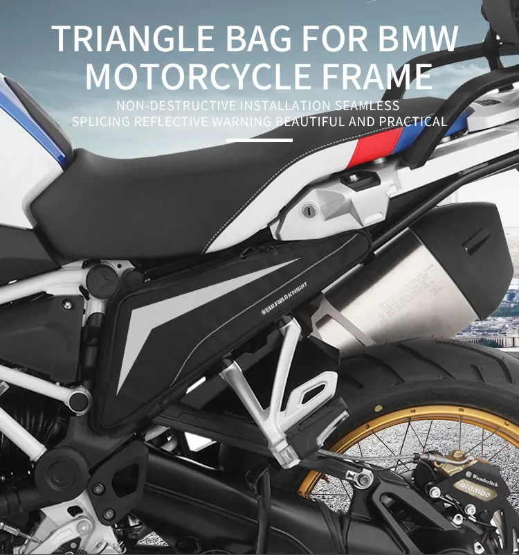 

Motorcycle Repair Tool Placement Bag Frame Triangle Package Toolbox For BMW R1200GS ADV LC R1250GS F750GS F850GS R 1250 R1200R