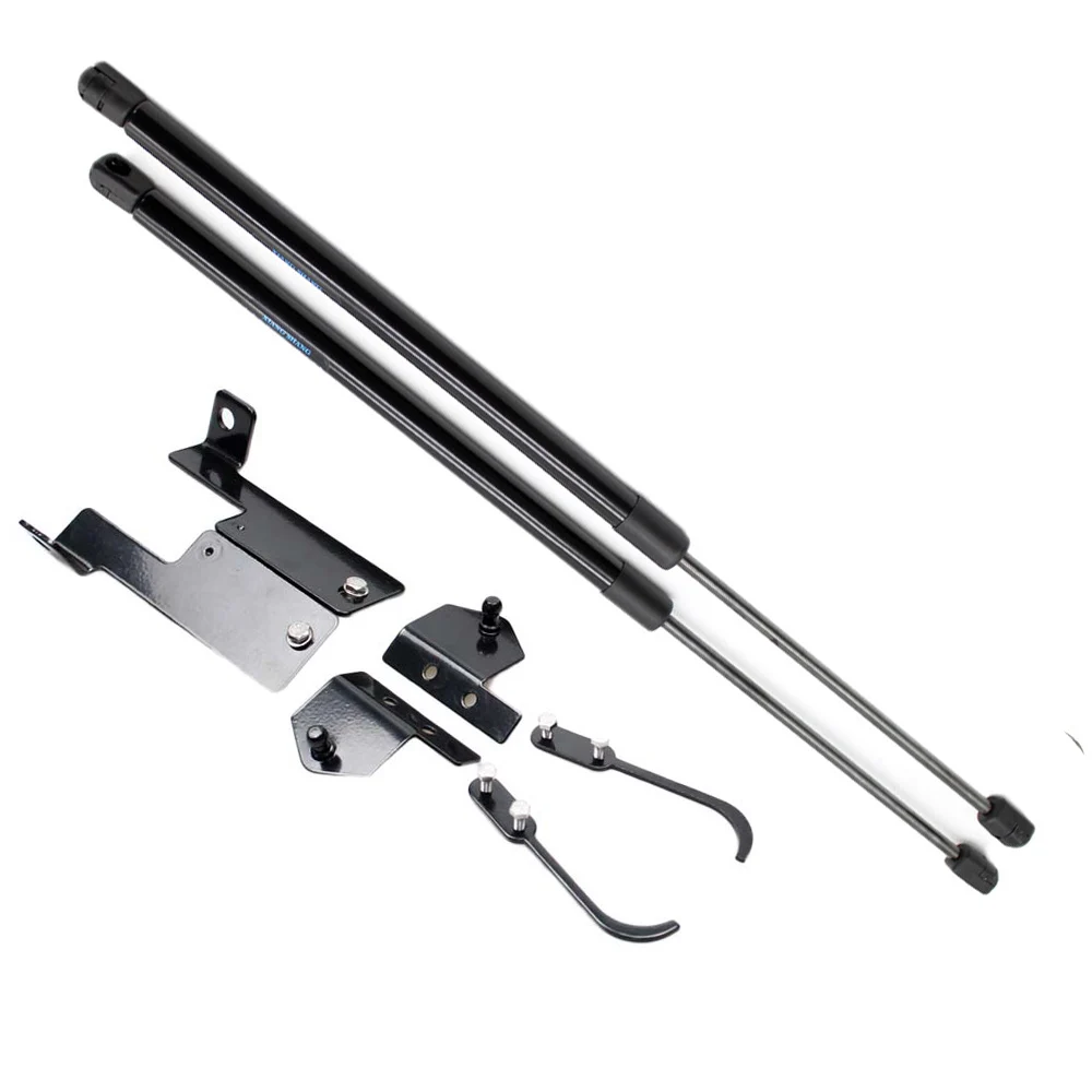 

Передний капот для Jeep Wrangler JK SUV 2006-2018, модифицированные газовые стойки, подъемник из углеродного волокна, амортизатор