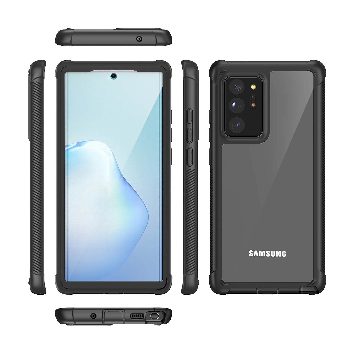 360 полноразмерный Прочный чехол-накладка для Samsung Galaxy Note 20 ультра ударопрочный