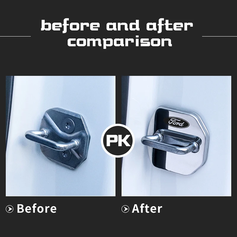 Отделка дверного замка для защиты от ржавчины Нержавеющая сталь Крышка