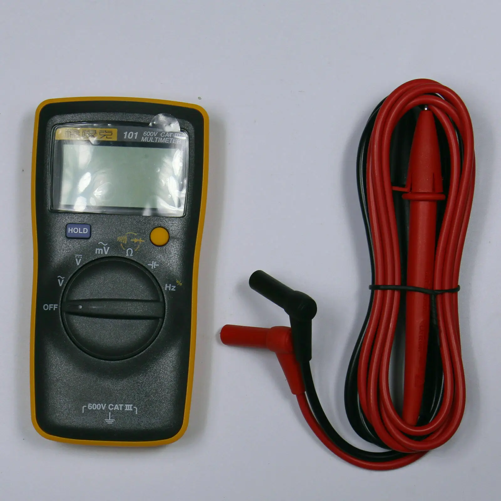 Цифровой базовый карманный цифровой мультиметр Fluke 101 F101 Электрический