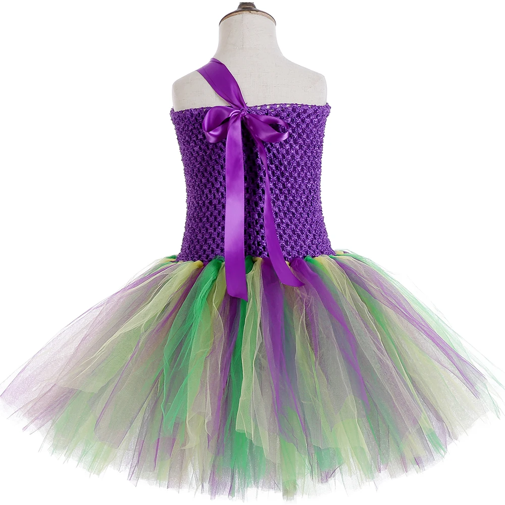 Little Mermaid Tutu Dress Under The Sea Birthday Theme Party for Kids Girl Holiday Carnival Halloween Princess Costume | Детская одежда