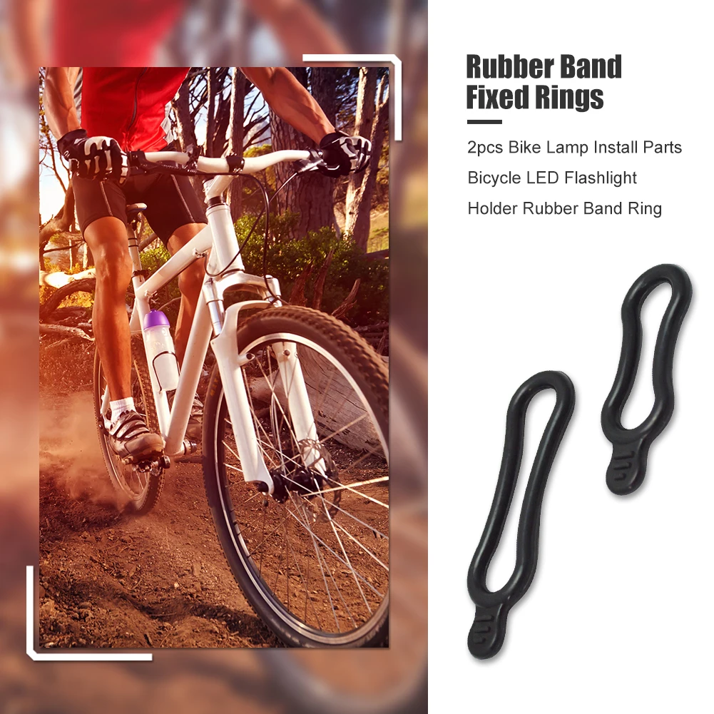 2 шт. велосипедные фары резинкой MTB руль для шоссейного велосипеда из задний