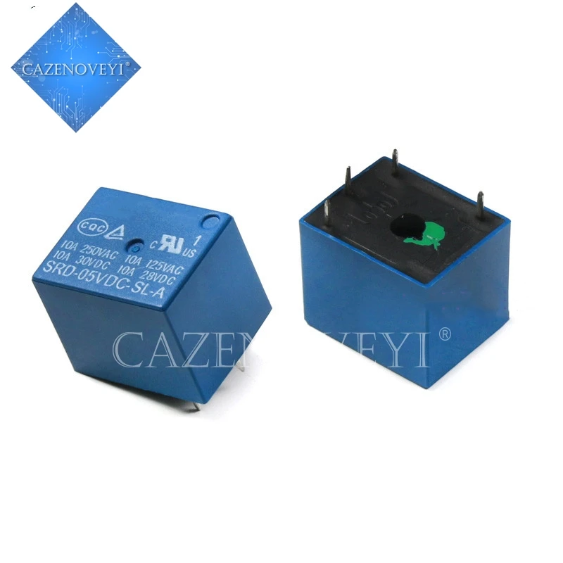 Реле Φ 05V 09V 12V 24V 10A 250VAC 5PIN T73