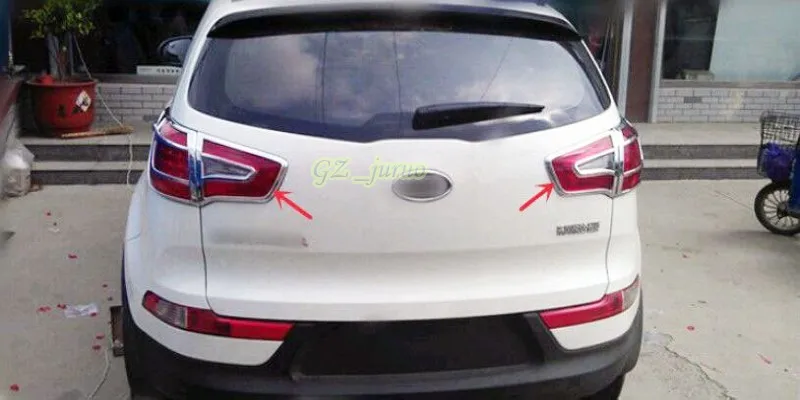 Накладки на задсветильник фары для Kia Sportage 2010-2014