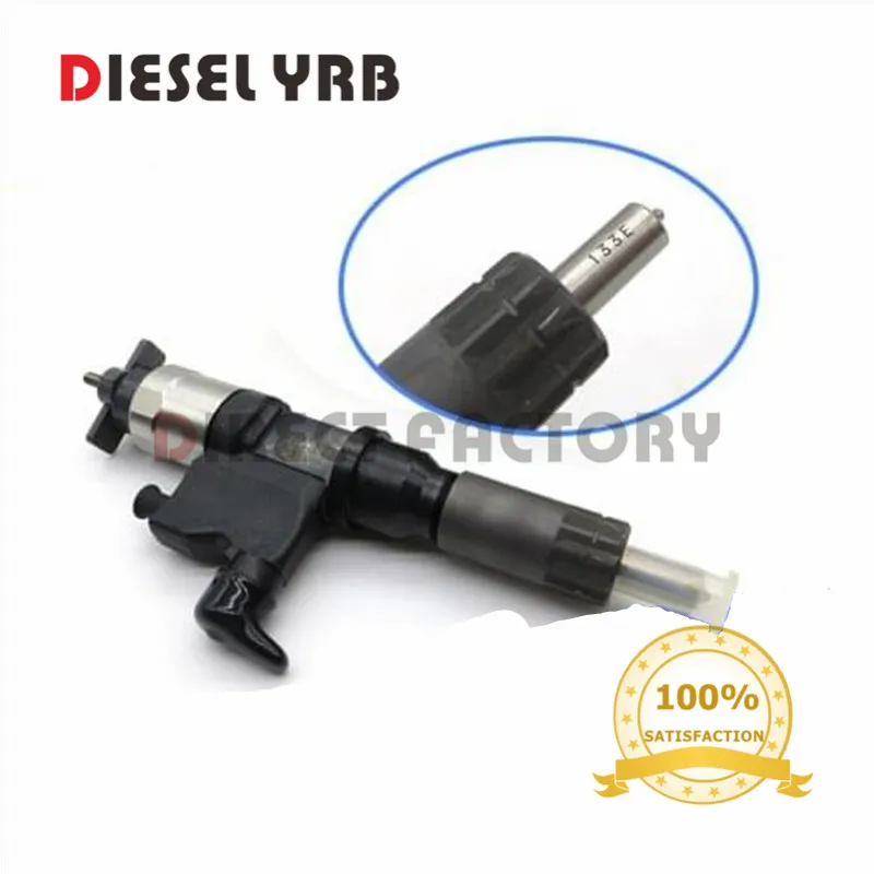 

4 PCS GENUINE AND NEW FUEL COMMON RAIL INJECTOR 295900-0640 8-98280697-0 8-98280697-1 2959000640 8982806970 8982806971