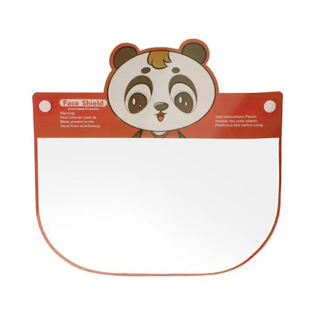 Защитный козырек для лица детский мультяшный с защитой от слюны | Мать и ребенок