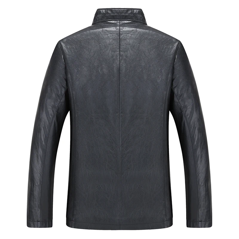 Мужские кожаные куртки размера плюс больших размеров 10XL 8XL 6XL 5XL новая осенняя