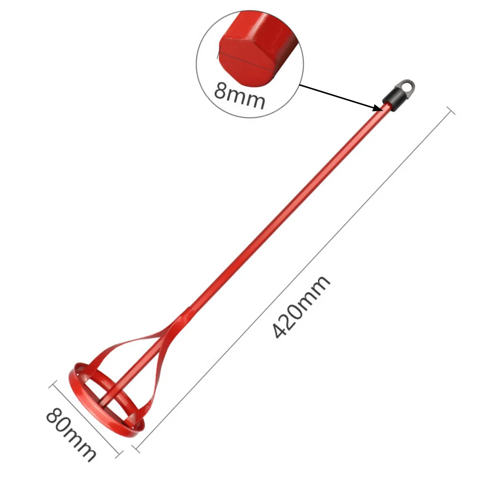

1pc Hex Head Design Paint & Mud 1-5 Gallon Mixer Shaker Stirrer Agitator Attachment Good Power