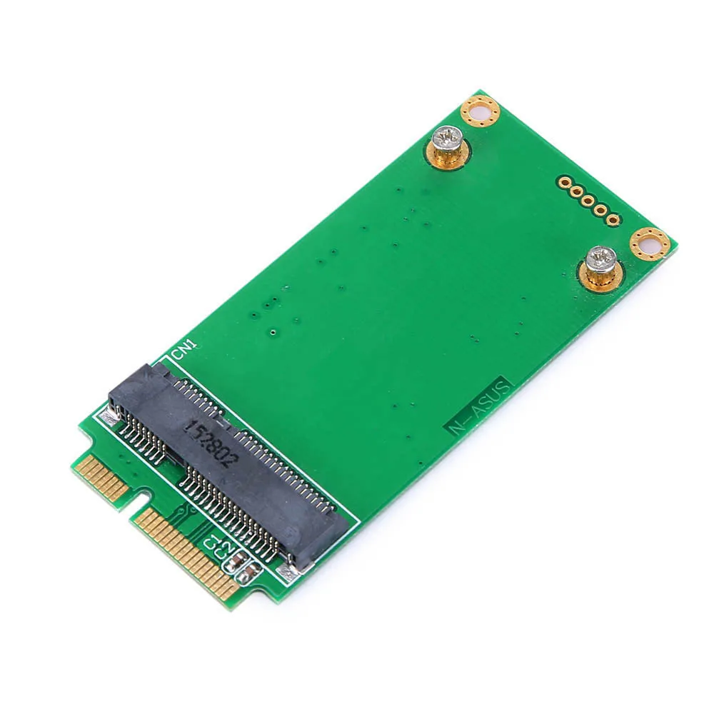 

3x7cm Mini PCI-e SATA SSD for Asus Eee PC 1000 S101 900 901 900A T91 to 3x5cm mSATA Adapter