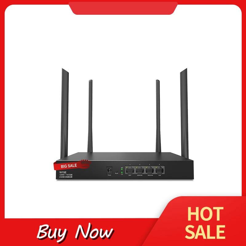 GLW15E V2.0 AC1200M беспроводной WiFi маршрутизатор с 2 4G/5G поддержка vpn сети L2TP