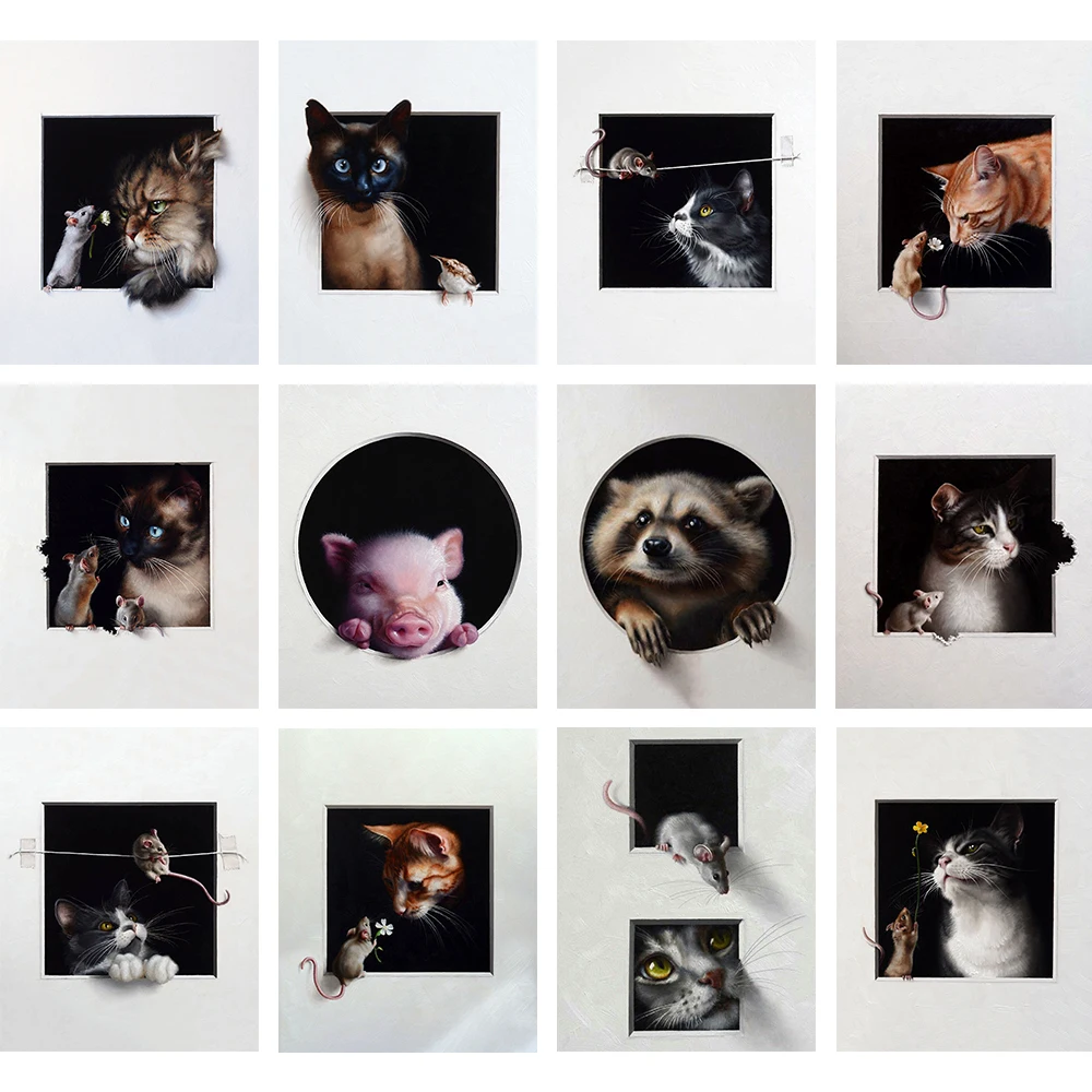 

Набор для рисования по номерам на холсте «сделай сам»