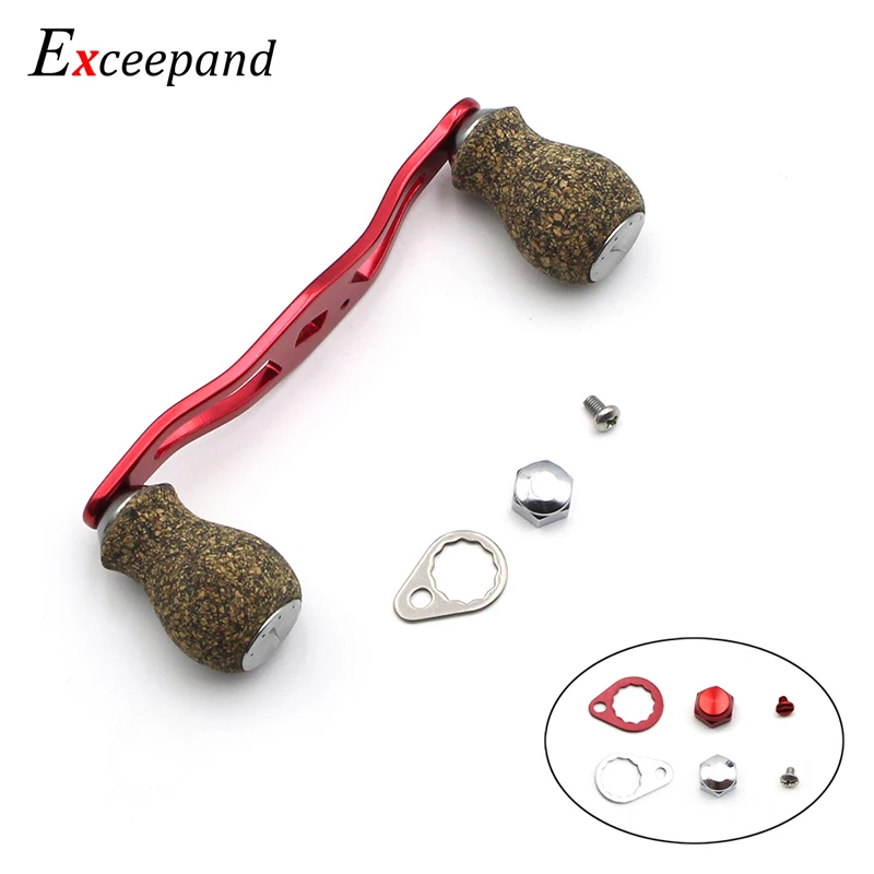 Excepand резиновая пробковая супер мощная Рыболовная катушка ручка для Abu Garcia Daiwa