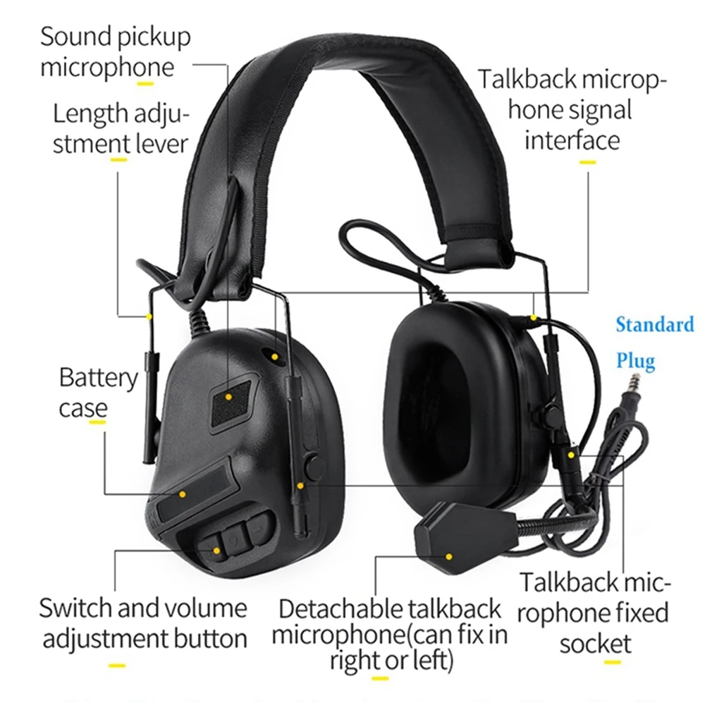 Наушники для общения на шлем шумоподавляющие наушники с шумоподавлением