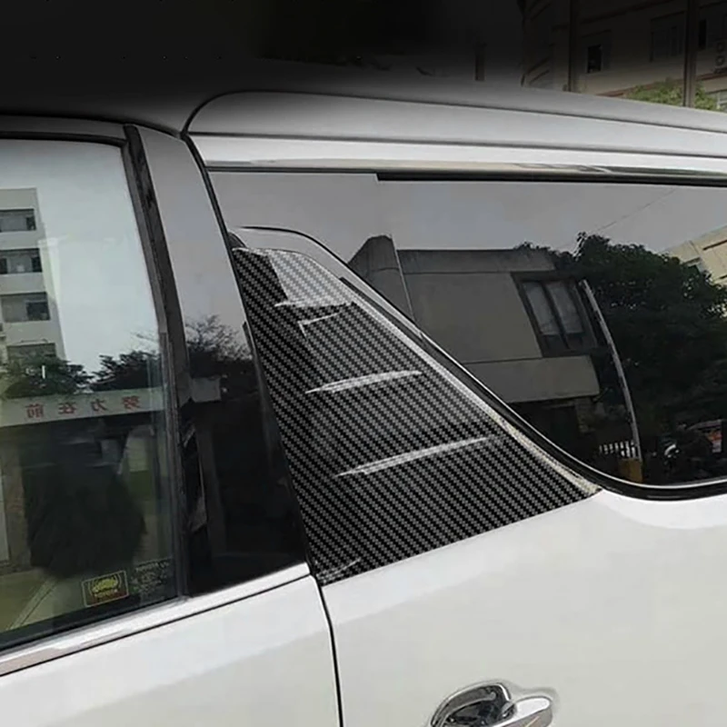 Для 2016-2020 Toyota Alphard Vellfire AH30 B верхняя отделка окон автомобильная наклейка |