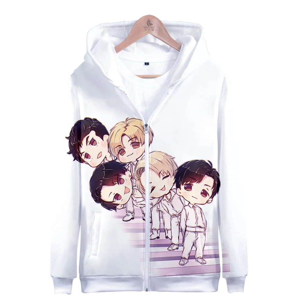 Толстовка с капюшоном на молнии длинным рукавом | Мужская одежда