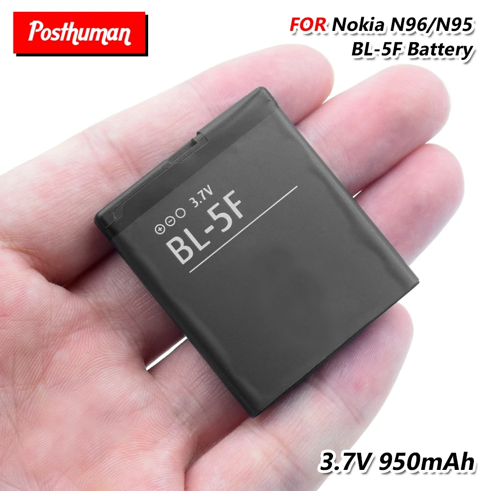 Литий-полимерная аккумуляторная батарея для телефона BL 5F BL-5F BL5F Nokia E65 N93I N72 N93 N95 N98