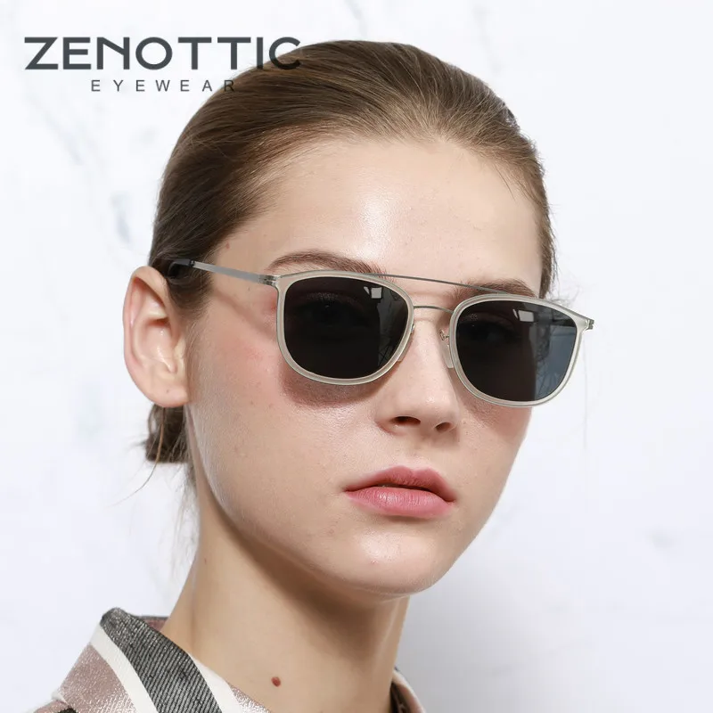 Солнцезащитные очки ZENOTTIC для мужчин и женщин UV 400 поляризационные с двойной