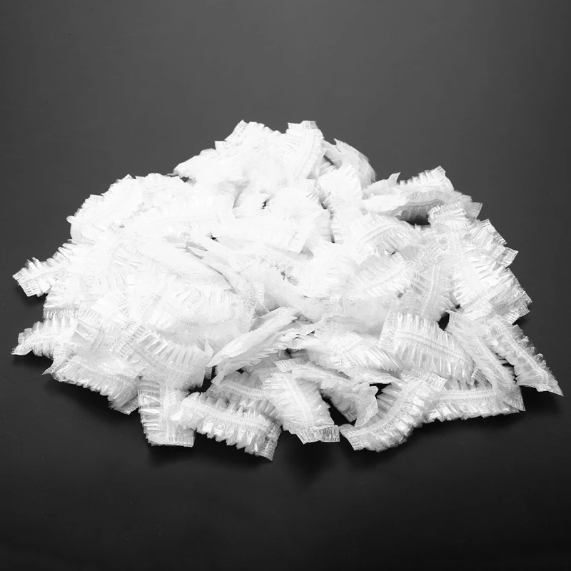 100Pcs Disposable Bath Shower/Dyeing Hair Ear Guard Waterproof Protector Cover Caps For Salon/Home Use | Дом и сад