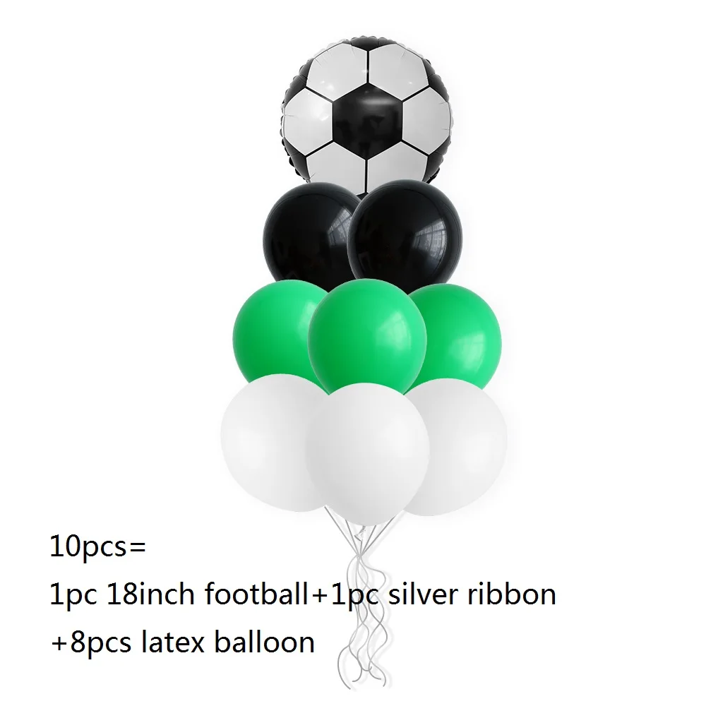 1 комплект 12 дюймовые плотные футбольные мячи латексные шары шт. украшения для