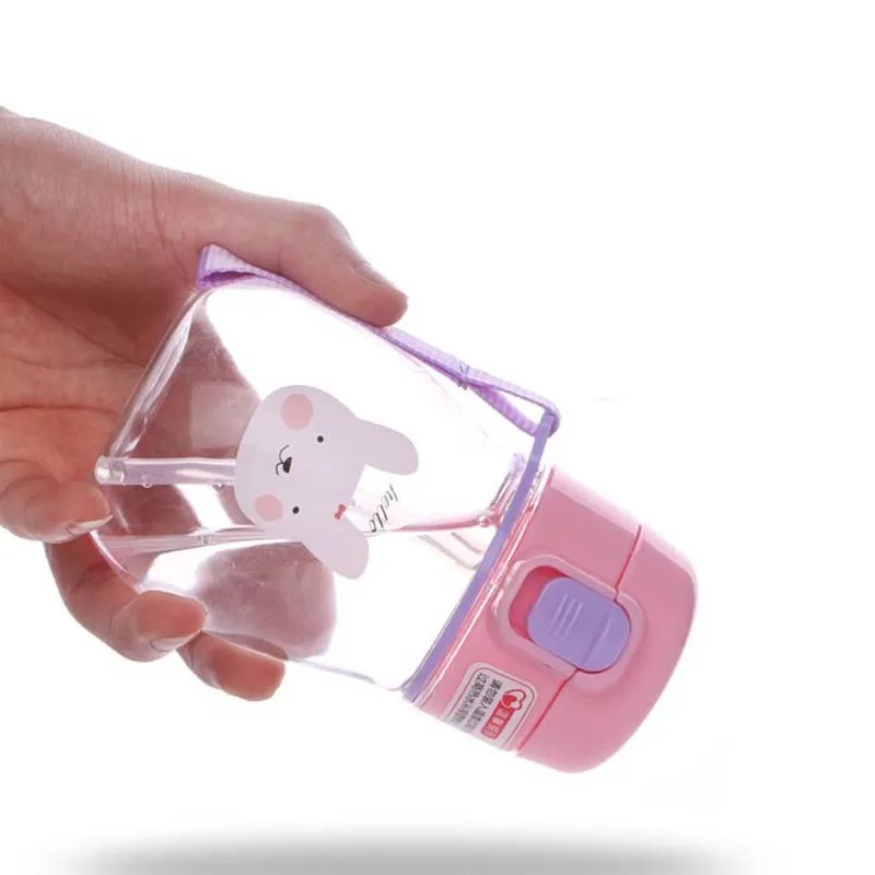 350 мл кружка непроливайка с ремешком для детских бутылочек пить воду Герметичная