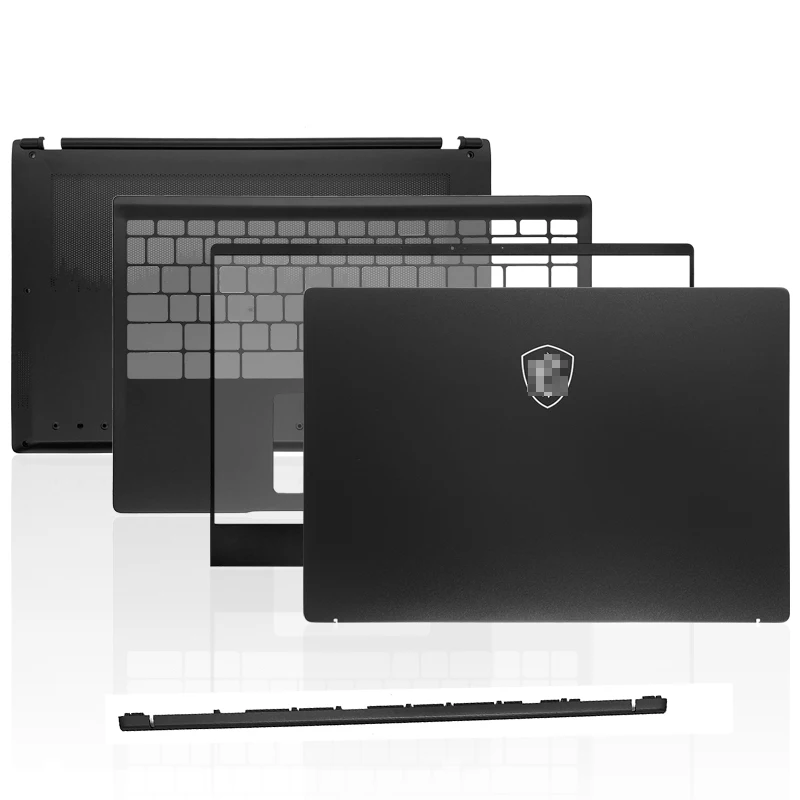 

NEW For MSI Morden M14 14 MS-14D1 MS-14D2 MS-14D3 Laptop Black Top Back Cover /Front Bezel /Palmrest/Bottom Case/Hinges Cover