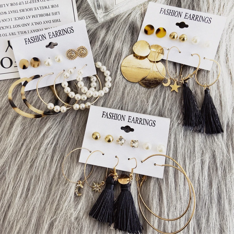 Модные круглые геометрические обручи в богемном стиле леопардовая черепаха