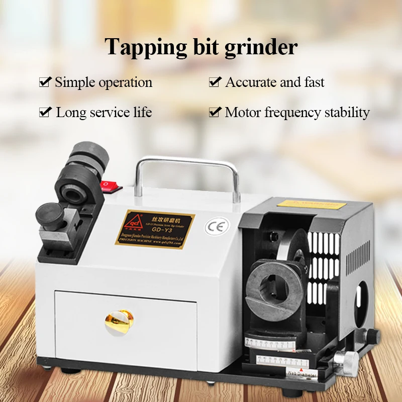 

Tapping Drill Grinding Machine Special Grinding M5-M20 Spiral Flute Straight Flute Tap Sharpening Machine Drill Bit Sharpener