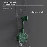 recableght suction cup shower holder black adjustable shower head holder universal bathroom showerhead bracket nozzle base stand