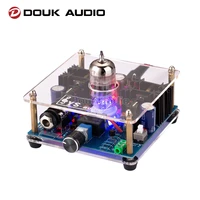 douk audio mini 12au7 vacuum tube multi hybrid headphone amplifier stereo pre amp class a amplifier