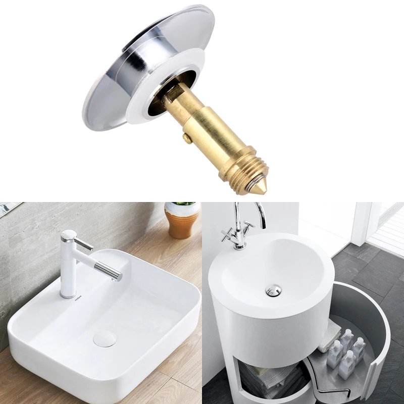 2019 новая кнопка отскока для раковины всплывающая сливная пробка воды