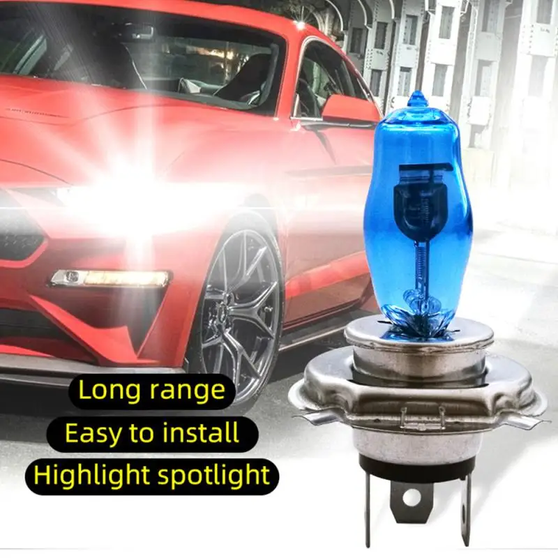 

2pcs Super White 100W H1 H4 H7 H8 H11 9005 HB3 9006 HB4 H27 880 881 HeadLight Lamp Xtreme Blue 12V Car Halogen Light Bulb New