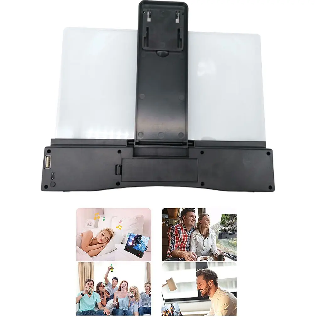 

12 Inch Phone Screen Amplifier Mobile Portable Universal Screen Magnifier For Cell Phone Screen Expander Magnifying