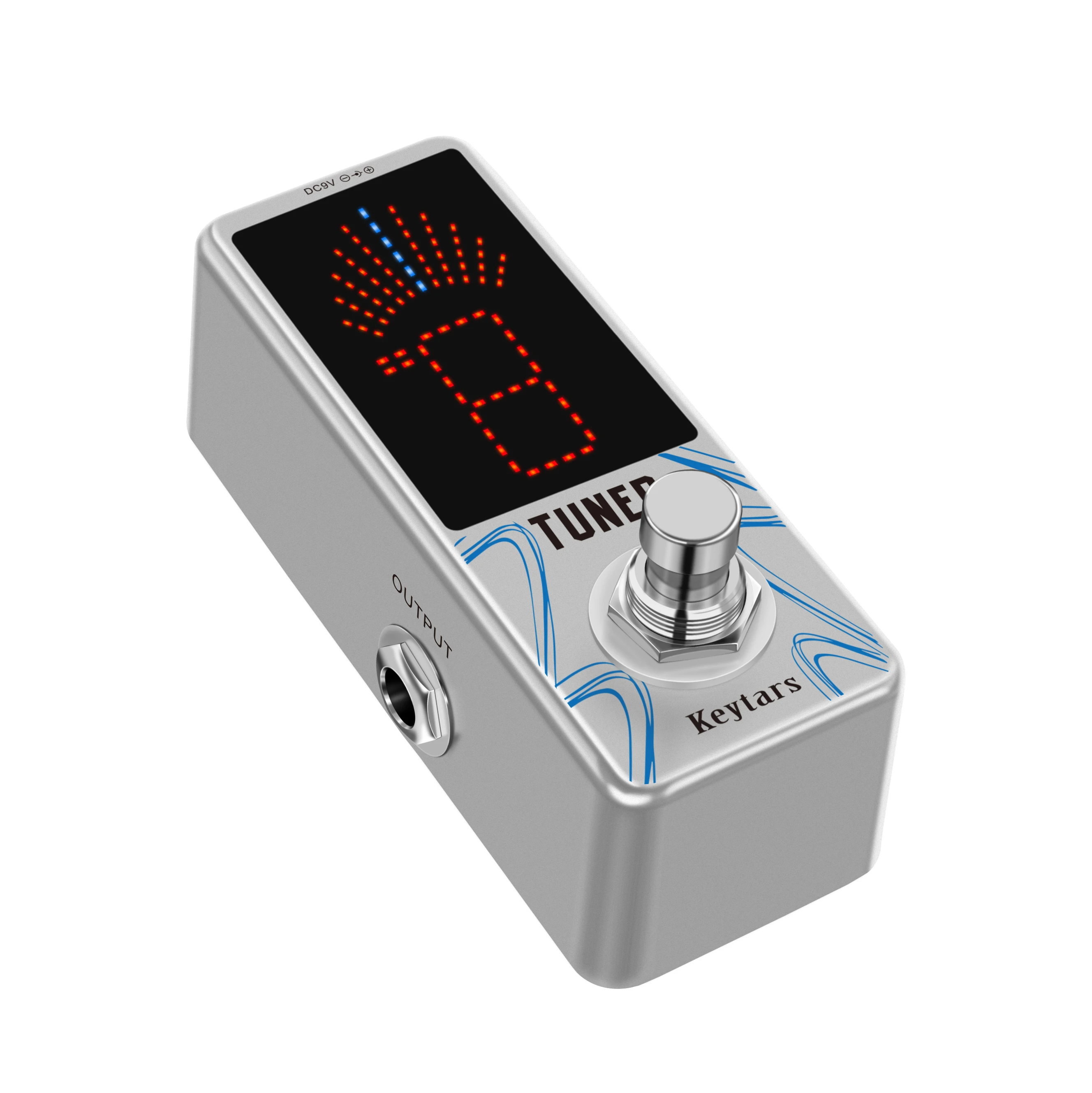 

Tuner Pedals High Precision Guitar Chromatic Tuner Pedal Keytars LT-910 For Electric Guitars