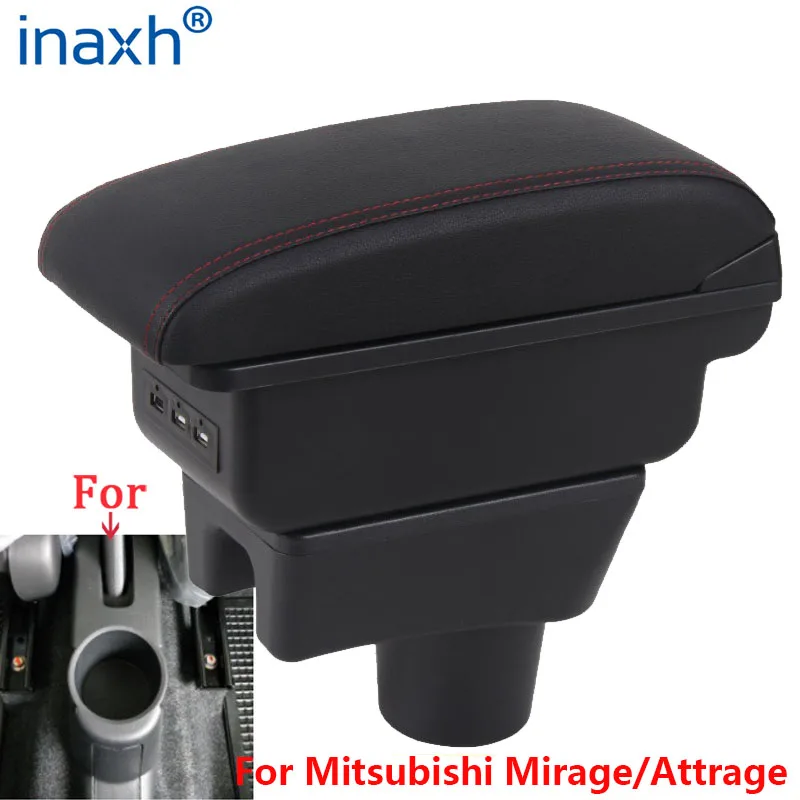 

For Mitsubishi Mirage Armrest For Mitsubishi Attrage Mirage Car armrest Box interior Retrofit parts car accessories Storage box