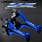 Рычаги поворотного тормоза и сцепления для мотоцикла Yamaha YZ 65 80 85 125 250 426 450 YZ 426F 450F 125X 250X 250FX 450FX