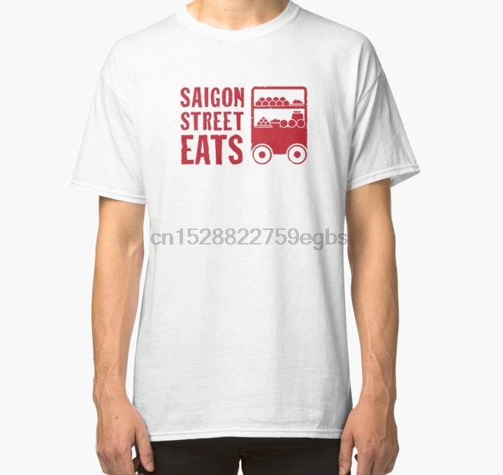 Мужская футболка Saigon Street Eats Футболка (вы знаете что хотите это) Классическая wo