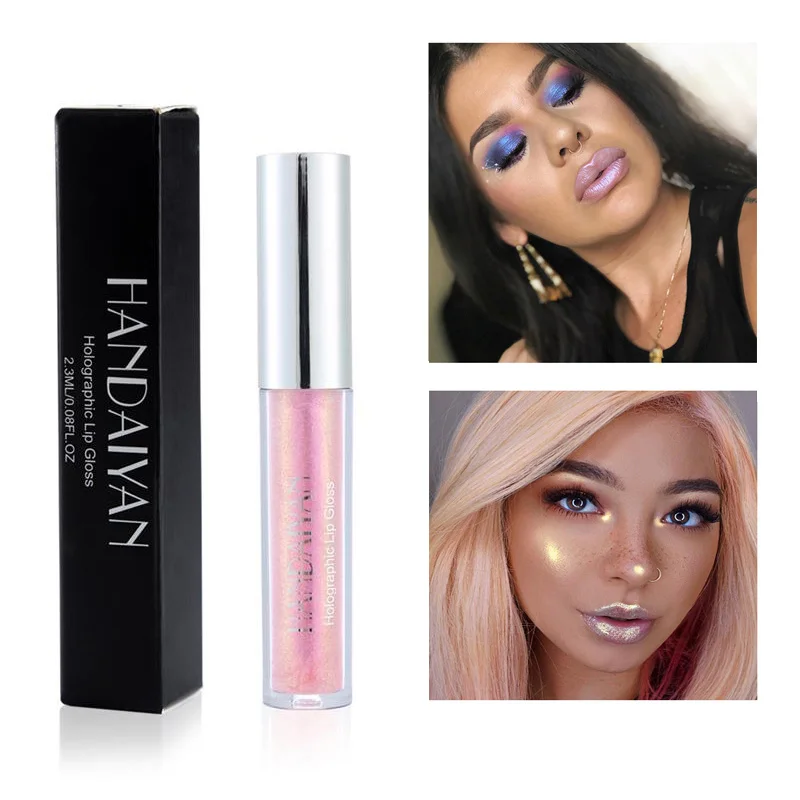 

Pearl Polarized Colorful Metal Lip Glaze Long-lasting Easy To Wear Moisturizing Lip Gloss Sexy European American Makeup Cosmetic